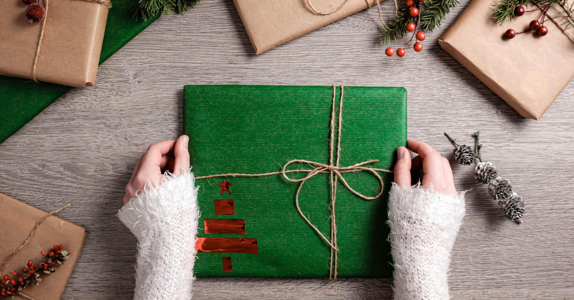 Wrapped Holiday Gifts